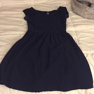 Navy blue dress